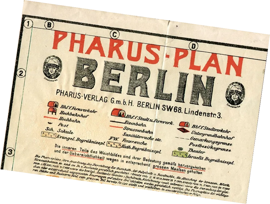 Pharus Berli Spandauer Vorstadt and Scheunenviertel